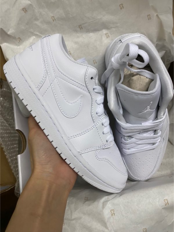 Nike Air Jordan 1 Low Triple White - Image 8