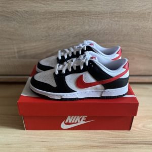 Nike Dunk Low Red Swoosh/Panda