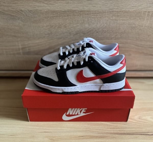 Nike Dunk Low Red Swoosh/Panda