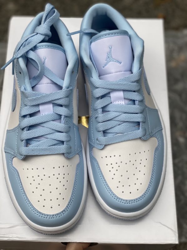Nike Air Jordan 1 Low ice blue - Image 4