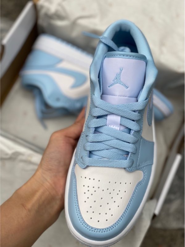 Nike Air Jordan 1 Low ice blue - Image 6