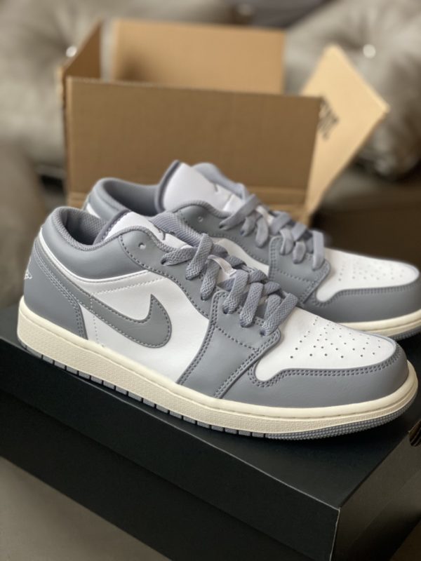 Nike Air Jordan 1 Low Vintage Grey - Image 6
