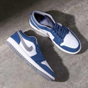 Nike Air Jordan 1 Low true Blue Grey