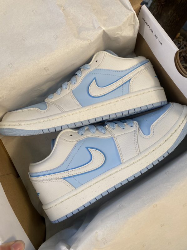 Nike AirJordan1 Low IceBlue - Image 5