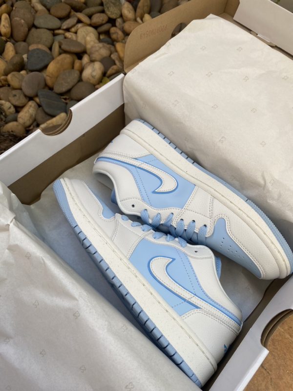 Nike AirJordan1 Low IceBlue - Image 4