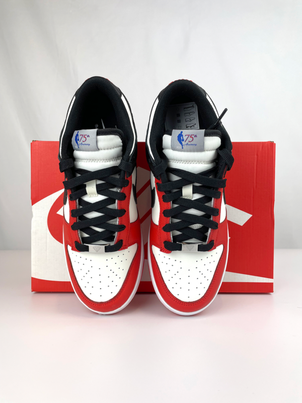 NIKE DUNK LOW EMB NBA 75th Anniversary Chicago - Image 3
