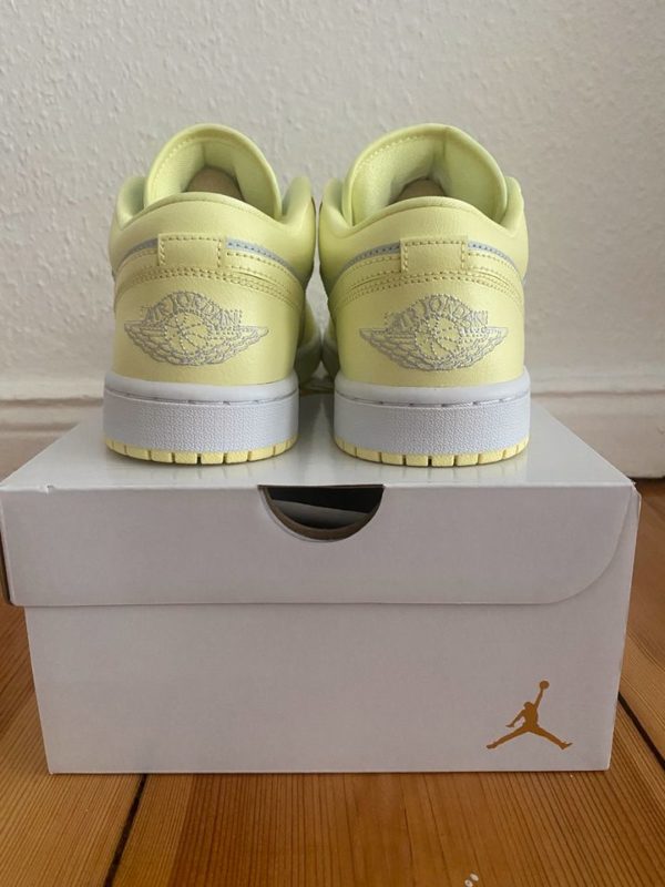 Nike Air Jordan 1 Low Yellow Lime - Image 6
