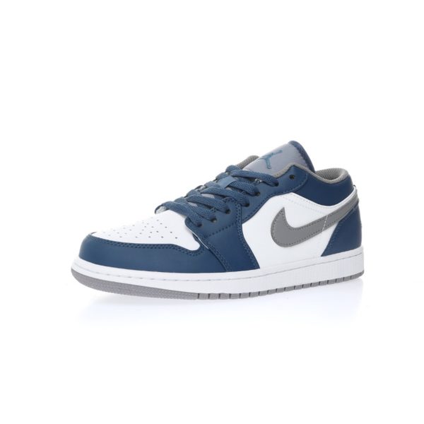 Nike Air Jordan 1 Low true Blue Grey - Image 5