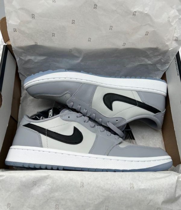 Nike Air Jordan 1 Low Golf Wolf Grey - Image 12