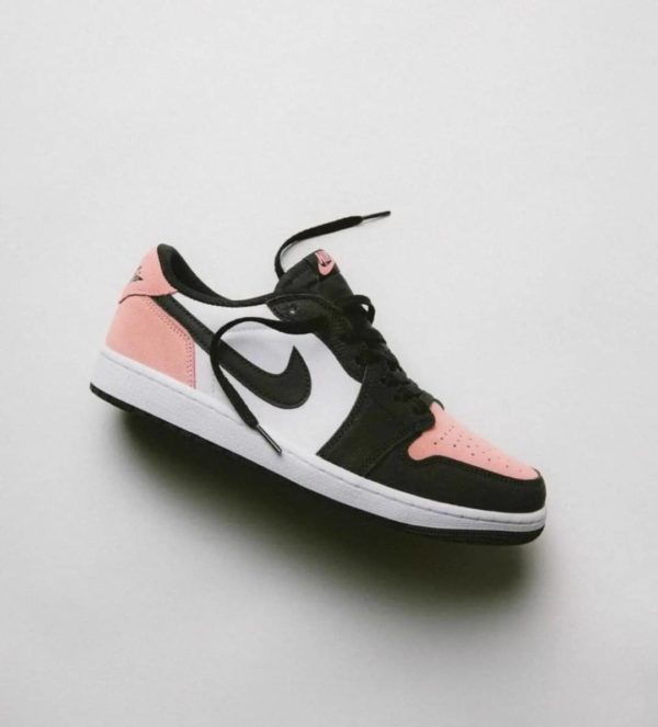 Nike Air Jordan 1 Low Bleach Coral - Image 7