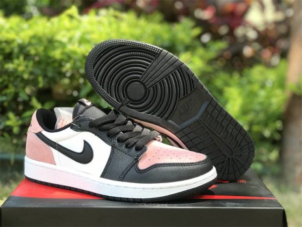 Nike Air Jordan 1 Low Bleach Coral - Image 3