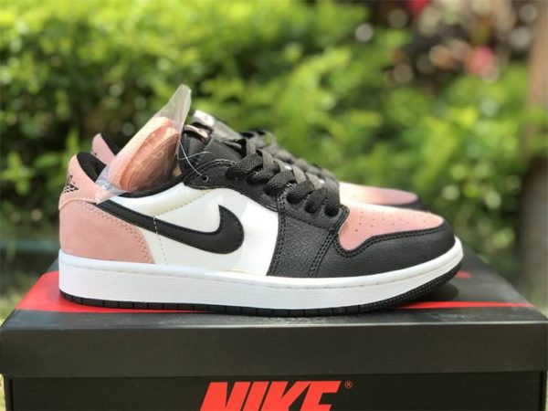Nike Air Jordan 1 Low Bleach Coral - Image 2