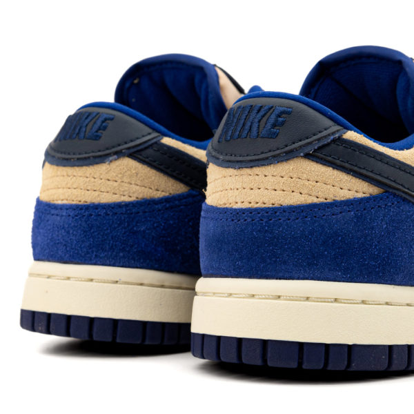 Nike Dunk Low Blue Suede วัสดุเป็นหนังกลับ - Image 6