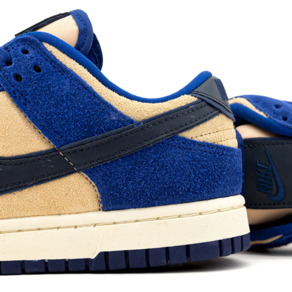 Nike Dunk Low Blue Suede วัสดุเป็นหนังกลับ - Image 7