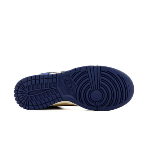 Nike Dunk Low Blue Suede วัสดุเป็นหนังกลับ - Image 8