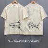 Palm angels BROKEN SHARK  T-SHIRT 📌(ทักเชทก่อนสั่งซื้อ